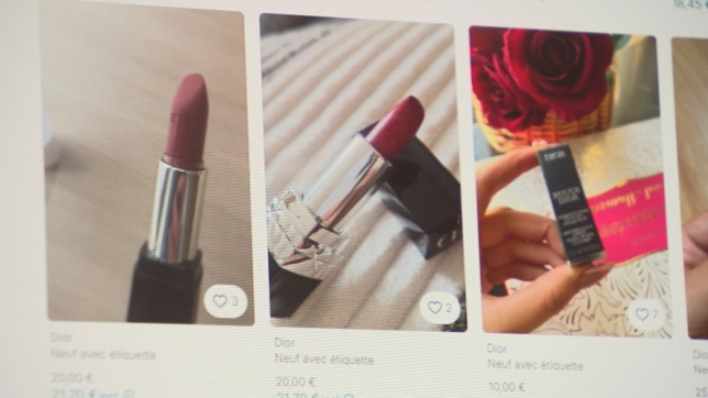 Capture d’écran Vinted