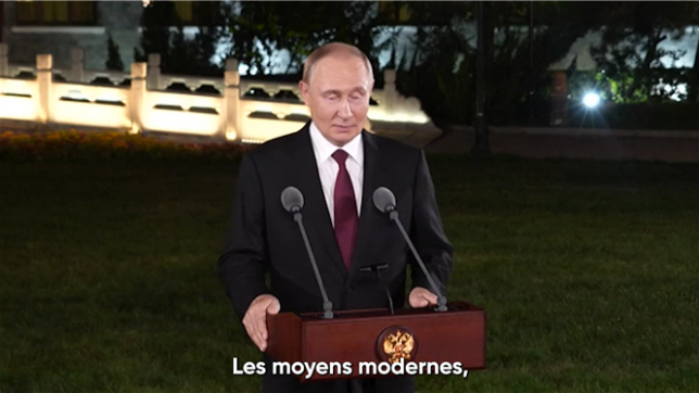 Le président russe a discuté avec son homologue chinois sur la possibilité de vivre bien plus longtemps que la longévité actuelle.
