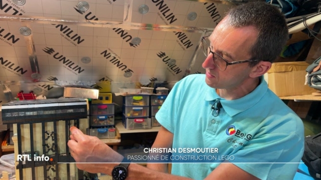 Christian Desmoutier, passionné de constructions Lego, vient de réussir l'incroyable défi de reproduire à échelle réduite l'ascenseur funiculaire à bateaux de Strépy-Thieu, le plus grand ascenseur à bateau du monde.
