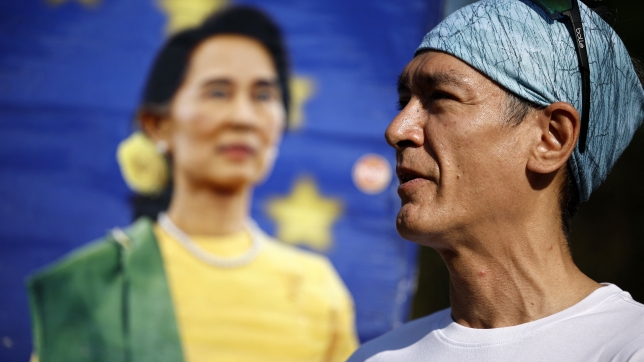 Kim Aris, fils d’Aung San Suu Kyi.