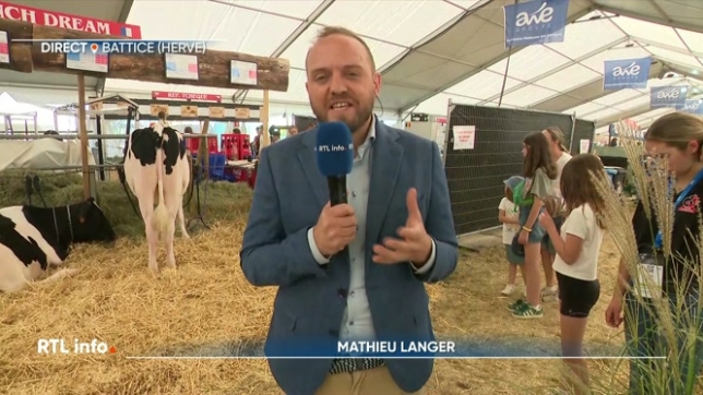 En direct de Battice, Mathieu Langer évoque la tenue de la foire agricole de Battice, la plus grande foire agricole de Belgique. Une école des jeunes éleveurs venus de plus de 20 pays sont présents mais pour quelle raison ? Explications.