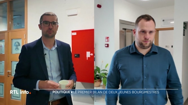 Simon Huberty, bourgmestre de Léglise, et  Antonin Collinet, bourgmestre de Florennes ont été élus en octobre 2024. Tous deux font le même constat: leur fonction est bien plus exigeante qu'ils ne l'imaginaient. Rencontre.