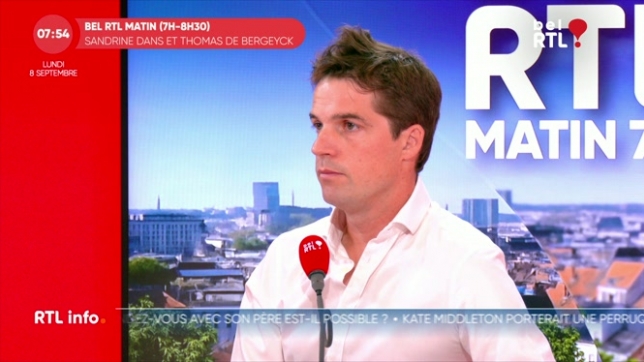 L’invité de 7h50.  Ce lundi, Martin Buxant reçoit Thomas Dermine (PS).
Le bourgmestre de Charleroi évoque entre autres le thème de la sécurité.