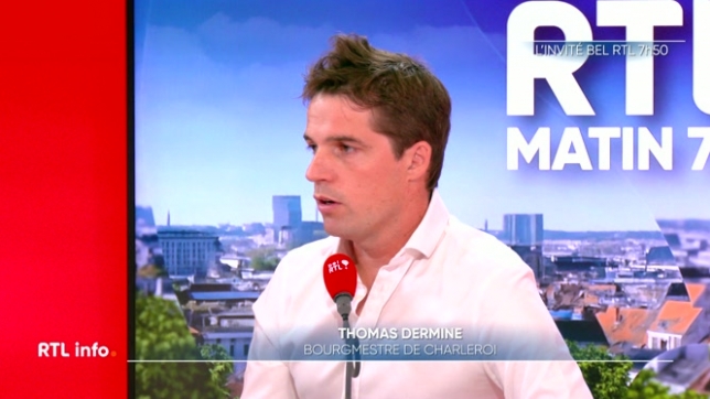 Le bourgmestre de Charleroi était l'invité de Bel RTL ce matin.