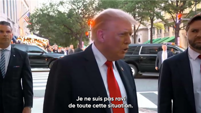 Interview à Washington.