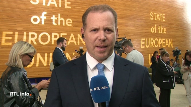 Sébastien Rosenfeld, en direct dans le RTL Info 13H, fait le point sur le discours sur l'État de l'Union d'Ursula von der Leyen, qui a évoqué les guerres et, plus précisément, la menace russe pesant sur l'OTAN.