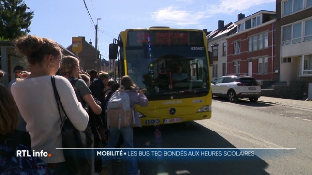 De nombreuses alertes envoyées via le bouton orange Alertez-nous concernant les bus bondés aux heures scolaires. Dans certains cas, des enfants n'ont même pas pu monter à bord. La compagnie TEC répond.