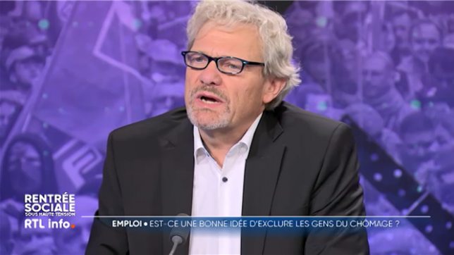 Rentrée sociale sous haute tension : syndicats et patronat s'affrontent sur RTL info ce mercredi soir.