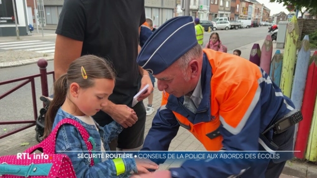 Objecif de cette opération : donner des conseils aux enfants et aux parents pour traverser en toute sécurité.
