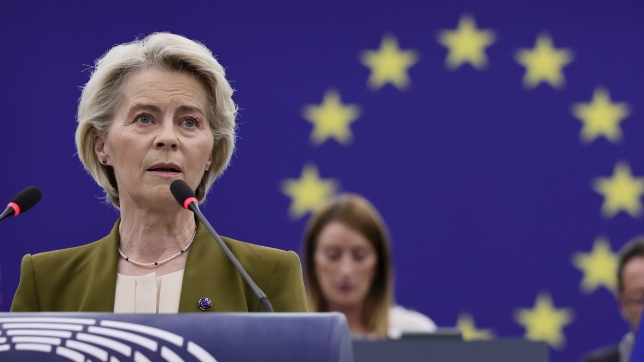 Ursula von der Leyen, présidente de la Commission européenne.