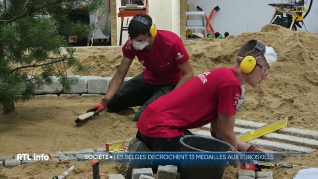 Les Belgian Red Bears ont décroché 13 médailles lors de la 9ème édition des Euroskills, la plus grande compétition européenne des métiers techniques et technologiques. Mais que peut rapporter l'or, l'argent ou le bronze en soudure, en mécanique ou en jardinage ?
