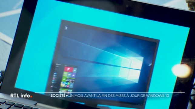 Attention si vous utilisez encore Windows 10. Dans un mois jour pour jour, le 14 octobre, Microsoft ne proposera plus de mises à jour de sécurité gratuite. Votre ordinateur pourrait donc devenir une cible idéale pour les cybercriminels. Près d'un Belge sur 5 est concerné.