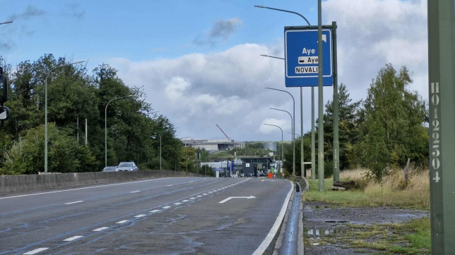 L’accident aurait eu lieu au niveau de cette sortie.