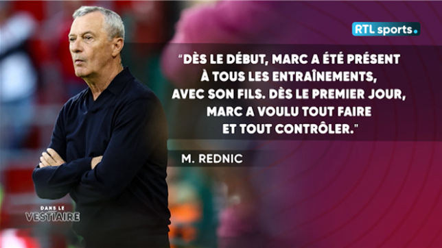 Cela n'a pas matché: le Vestiaire répond aux critiques de Rednic sur Marc Wilmots