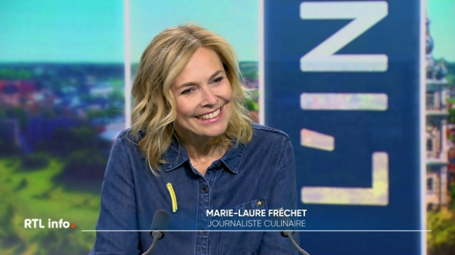 Journaliste culinaire, Marie-Laure Fréchet est l'invitée du RTLinfo 13h. pour présenter son livre intitulé Ma frite adorée. Un ouvrage dédié entièrement à la frite et à son univers.