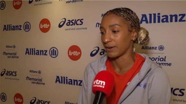 Nafi Thiam était au bord des larmes ce mardi quand elle a évoqué les conditions qu’elle a dû subir à quelques jours des champio