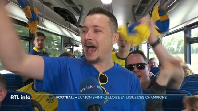 Jouer en Ligue des Champions est une rêve éveillé pour les supporters de l'Union Saint-Gilloise. Rencontre avec des membres d'un fan club composé d'expatriés.