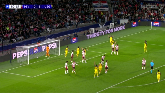 Ligue des Champions: Mac Allister enfonce le clou et fait 0-3 contre le PSV