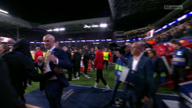 Ligue des Champions: les larmes du président de l'Union après le carton contre le PSV