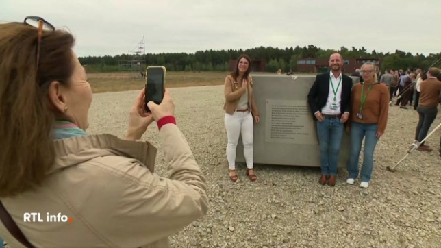 A Dessel, la première pierre du site destiné au stockage définitif des déchets faiblement radioactifs a été posée.