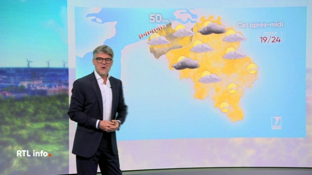 Les prévisions météo de Stephan van Bellinghen