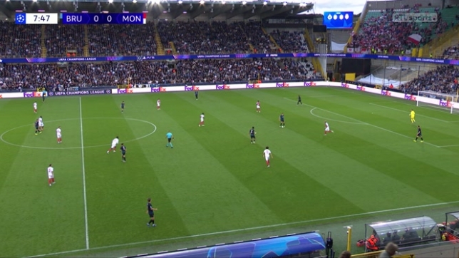 Ligue des Champions: le résumé de Bruges-Monaco (4-1)