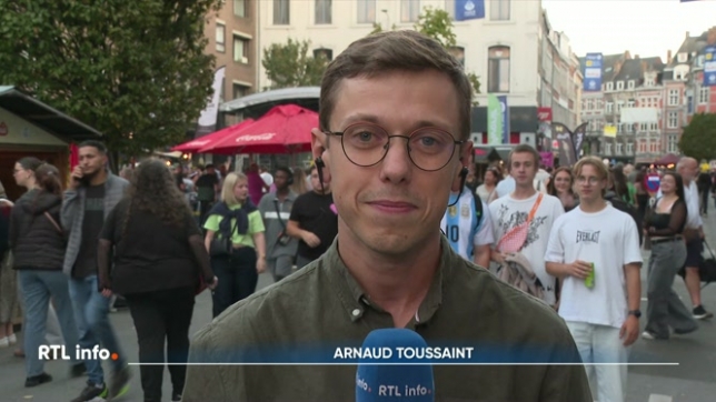 Arnaud Toussaint, en direct de Namur, fait le point sur l’ambiance et la foule présente pour les festivités wallonnes ce week-end.