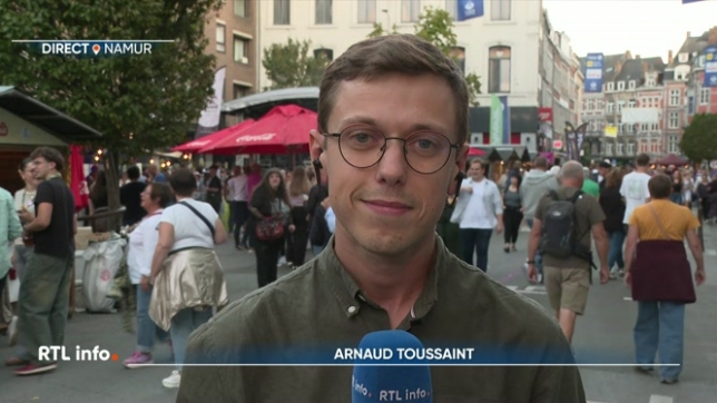 Arnaud Toussaint, en direct de Namur pour les fêtes de Wallonie, détaille le programme complet du week-end.