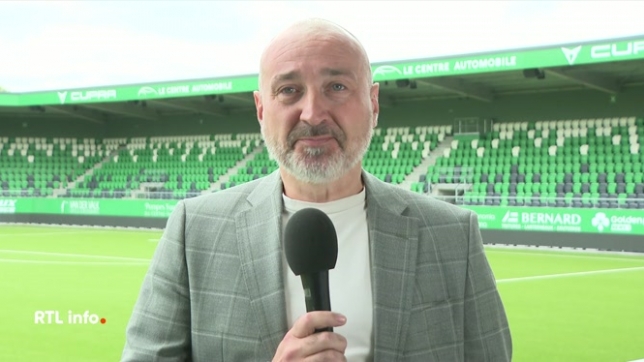 Toni Turi, directeur général de la RAAL La Louvière, évoque le prix récemment décerné à son club de football.