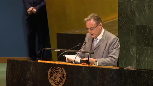 La Belgique a reconnu cette nuit la Palestine devant les états membres des nations unies, à New York. Une reconnaissance sous conditions.