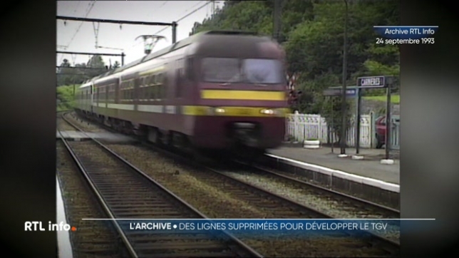 En 1993, la SNCB annonçait quelques réductions de lignes pour débloquer des budgets pour investir dans le TGV.