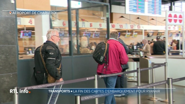 C'est ce qu'annonce aujourd'hui la compagnie aérienne irlandaise. L'objectif du transporteur, actif en Belgique à Charleroi et à Bruxelles, est de pousser les passagers à utiliser des boarding pass numériques qui seront disponibles dans leur application.