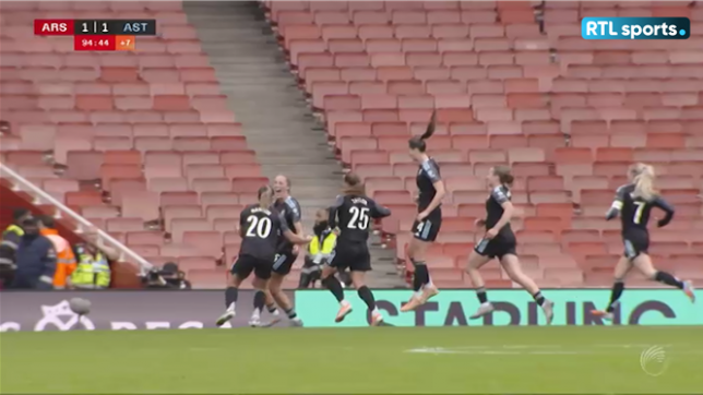 Un cadeau et une égalisation dans le temps additionnel: Arsenal et Aston Villa partagent en ouverture de la 4e journée de WSL