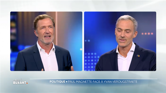 Les présidents du PS et des Engagés étaient en duel ce dimanche sur les thème du pouvoir d'achat, du budget et de la sécurité.