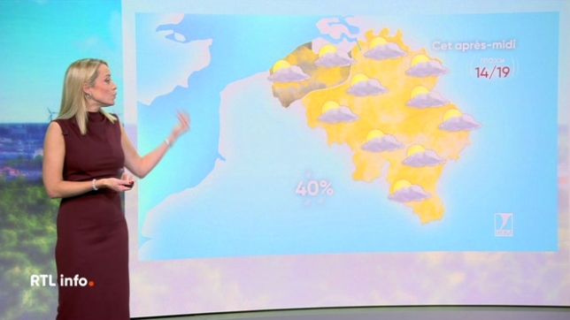 En plateau, Emilie Dupuis donne ses prévisions météo pour les prochaines heures et les prochains jours.