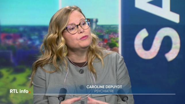 On retrouve en plateau Caroline Depuydt, psychiatre, pour revenir sur ce chiffre interpellant qui vient de l'organisation mondiale de la santé : 50% de la population mondiale a ou aura un trouble de la santé mentale.