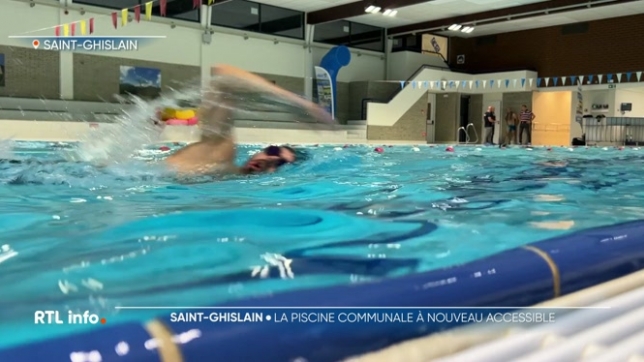 Cette bonne nouvelle à Saint-Ghislain, dans le Borinage. La piscine communale a rouvert ses portes au public. Elle était fermée depuis 4 ans pour cause de travaux de rénovation. L'infrastructure est à présent pleinement opérationnelle, et récolte déjà un franc succès.