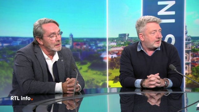 Renaud Rutten et Olivier Leborgne sont les invités du RTLinfo 13H. Ils viennent présenter leur nouveau spectacle d'humour et d'impro intitulé VIP, inspiré des traditionnelles soirées d'improvisation.
