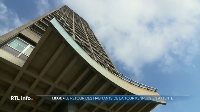 Les habitants de la Tour Kennedy à Liège vont-ils pouvoir rentrer chez eux ? A la suite d'un grave incendie survenu en juin 2024, 400 personnes avaient dû quitter les lieux et être relogées ailleurs. 2/3 d'entre elles pourraient enfin retrouver leur appartement. L'avis du bourgmestre est attendu dem