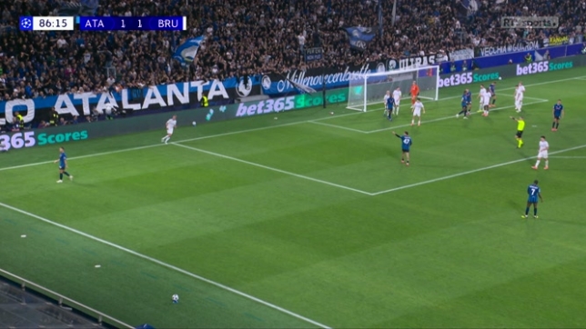 Ligue des Champions: Pasalic fait 2-1 contre Bruges