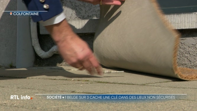 À l'approche de l'hiver, une enquête révèle qu'un Belge sur trois laisse une clé à portée des cambrioleurs. Cette habitude quotidienne augmente fortement le risque d'intrusion.