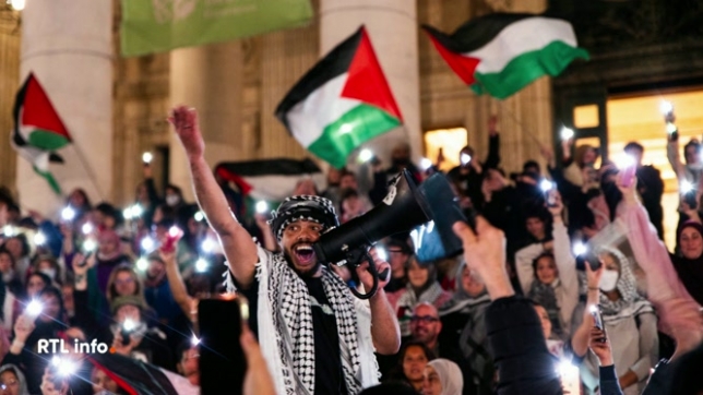 Des manifestations spontanées ont eu lieu partout dans le monde, notamment à Bruxelles. Quatre mille personnes se sont rassemblées dans le quartier européen pour dénoncer l'interception de la flottille et, au-delà, l'offensive en cours à Gaza.