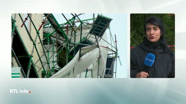 En direct de Bruxelles, Laxmi Lota fait le point sur la situation dans la capitale où le vent a soufflé en rafale ce matin et provoqué quelques dégâts.