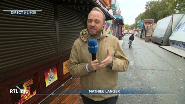 En direct de Liège, Mathieu Langer fait le point sur les interventions des pompiers, une quinzaine ce matin. L'inauguration de la Foire de Liège, la plus grande d'Europe, prévue aujourd'hui, est soumise aux aléas de la météo et aura lieu demain. Le point avec Mathieu Langer.