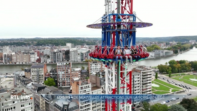 Les forains sont impatients d'ouvrir les portes du champ de foire aux visiteurs. La tempête Amy retarde quelque peu l'inauguration de l'édition 2025 qui présente quelques nouveautés pour les amateurs de sensations fortes, testées et approuvées... par Frédéric Delfosse.