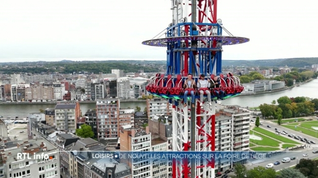 Les forains sont impatients d'ouvrir les portes du champ de foire aux visiteurs. La tempête Amy retarde quelque peu l'inauguration de l'édition 2025 qui présente quelques nouveautés pour les amateurs de sensations fortes, testées et approuvées... par Frédéric Delfosse.