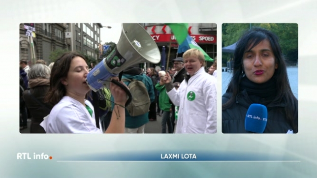 Laxmi Lota fait le point ce soir à Bruxelles où se déroulait une grande marche pour le climat.  Le cortège s'est disloqué en fin de journée au Cinquantenaire. Entre 10 et 30 mille personnes s'étaient déplacées pour exiger des mesures concrètes face à l’urgence climatique.