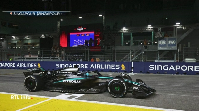 En Formule 1, c'est George Russell qui a imposé sa Mercedes au Grand Prix de Singapour. Il a devancé Max Verstappen et les deux McLaren de Norris et Piastri. L'écurie britannique décroche cependant le titre de championne du monde des constructeurs.