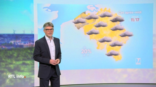 En plateau, Stephan Van Bellinghen donne ses prévisions météo pour les prochaines heures et les prochains jours.