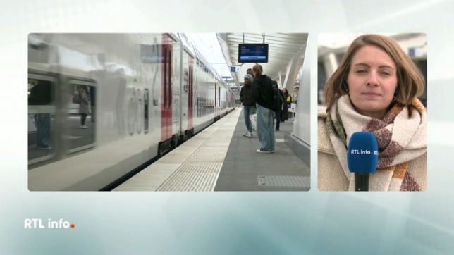 Une accompagnatrice de train a été malmenée par des passagers ce dimanche. Le point en direct avec Cathline Delvaux.